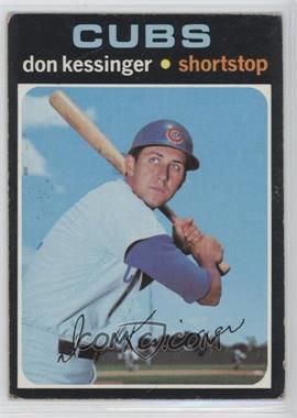 1971 Topps - [Base] #455 - Don Kessinger [Good to VG‑EX]