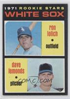 1971 Rookie Stars - Ron Lolich, Dave Lemonds