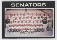 Washington Senators Team [Altered]