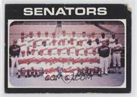 Washington Senators Team [COMC RCR Poor]