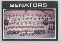 Washington Senators Team [Good to VG‑EX]