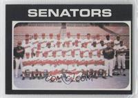 Washington Senators Team [Noted]
