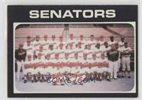 Washington Senators Team