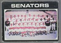 Washington Senators Team [COMC RCR Poor]