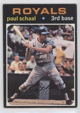 1971 Topps - [Base] #487 - Paul Schaal