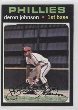 1971 Topps - [Base] #490 - Deron Johnson