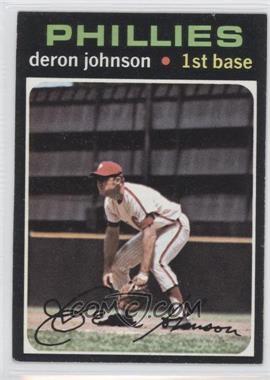 1971 Topps - [Base] #490 - Deron Johnson