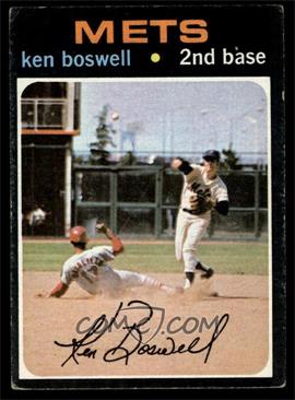 1971 Topps - [Base] #492 - Ken Boswell [VG]