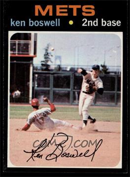 1971 Topps - [Base] #492 - Ken Boswell [EX MT]