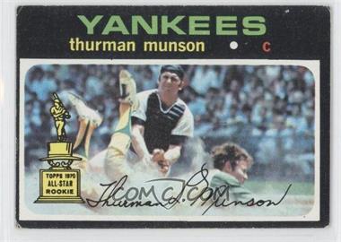 1971 Topps - [Base] #5 - Thurman Munson [Good to VG‑EX]