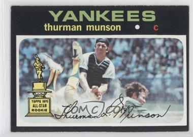 1971 Topps - [Base] #5 - Thurman Munson