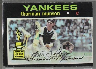 1971 Topps - [Base] #5 - Thurman Munson [Altered]