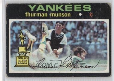 1971 Topps - [Base] #5 - Thurman Munson [COMC RCR Poor]