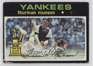 1971 Topps - [Base] #5 - Thurman Munson [Good to VG‑EX]