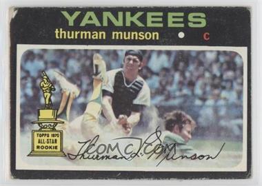 1971 Topps - [Base] #5 - Thurman Munson [Good to VG‑EX]