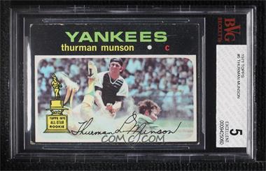 1971 Topps - [Base] #5 - Thurman Munson [BVG 5 EXCELLENT]