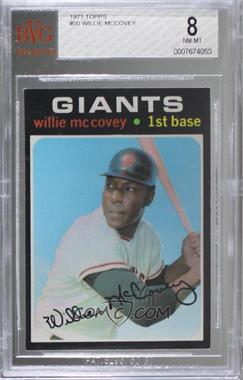 1971 Topps - [Base] #50 - Willie McCovey [BVG 8 NM‑MT]