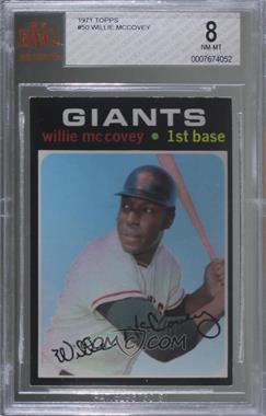 1971 Topps - [Base] #50 - Willie McCovey [BVG 8 NM‑MT]