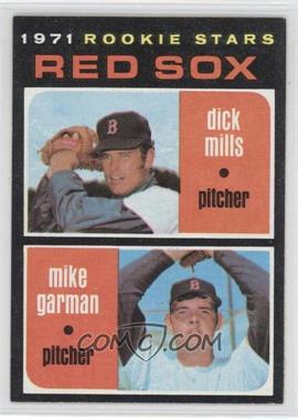 1971 Topps - [Base] #512 - 1971 Rookie Stars - Dick Mills, Mike Garman