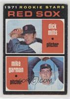 1971 Rookie Stars - Dick Mills, Mike Garman [Good to VG‑EX]