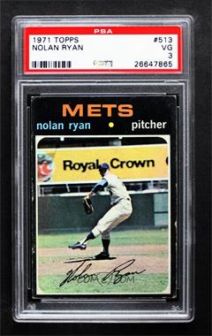 1971 Topps - [Base] #513 - Nolan Ryan [PSA 3 VG]