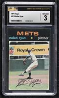 Nolan Ryan [CSG 3 VERY GOOD]