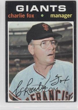 1971 Topps - [Base] #517 - Charlie Fox