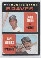 1971 Rookie Stars - Oscar Brown, Earl Williams [Noted]