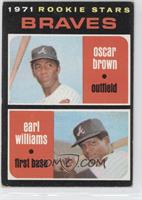 1971 Rookie Stars - Oscar Brown, Earl Williams [Noted]