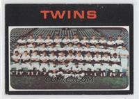 Minnesota Twins Team [Good to VG‑EX]