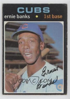 1971 Topps - [Base] #525 - Ernie Banks