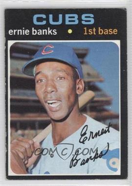 1971 Topps - [Base] #525 - Ernie Banks [Good to VG‑EX]