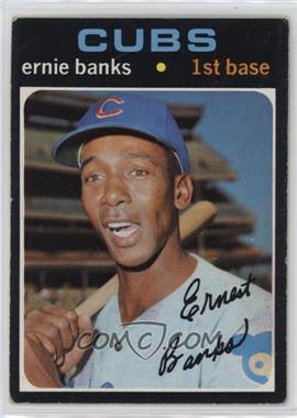 1971 Topps - [Base] #525 - Ernie Banks