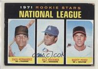 1971 Rookie Stars - Enzo Hernandez, Marty Perez, Bill Buckner [Good to&nbs…