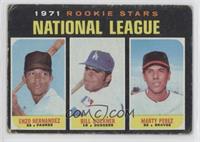 1971 Rookie Stars - Enzo Hernandez, Marty Perez, Bill Buckner [Poor to&nbs…