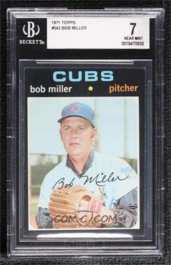 1971 Topps - [Base] #542 - Bob Miller [BGS 7 NEAR MINT]