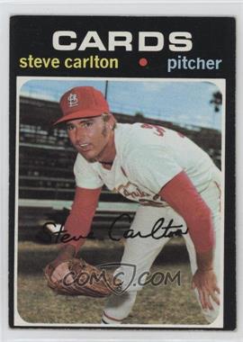 1971 Topps - [Base] #55 - Steve Carlton