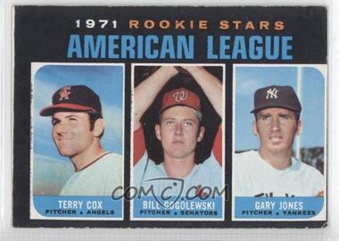 1971 Topps - [Base] #559 - 1971 Rookie Stars - Terry Cox, Bill Gogolewski, Gary Jones
