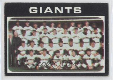 1971 Topps - [Base] #563 - San Francisco Giants Team [Poor to Fair]