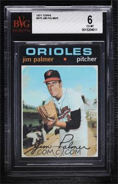 1971 Topps - [Base] #570 - Jim Palmer [BVG 6 EX‑MT]