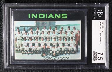 1971 Topps - [Base] #584 - Cleveland Indians Team [BGS 7.5 NEAR MINT+]