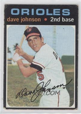 1971 Topps - [Base] #595 - Davey Johnson [Good to VG‑EX]