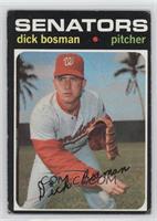 Dick Bosman [Poor to Fair]