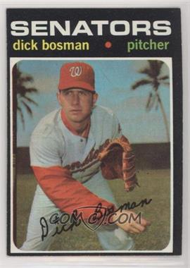 1971 Topps - [Base] #60 - Dick Bosman