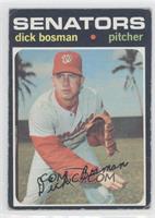 Dick Bosman [COMC RCR Poor]