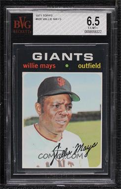 1971 Topps - [Base] #600 - Willie Mays [BVG 6.5 EX‑MT+]