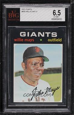 1971 Topps - [Base] #600 - Willie Mays [BVG 6.5 EX‑MT+]