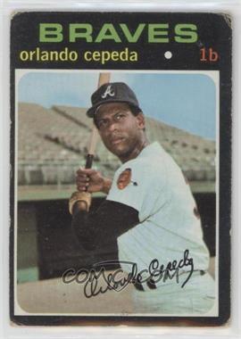1971 Topps - [Base] #605 - Orlando Cepeda [Good to VG‑EX]