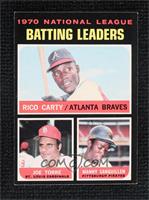 League Leaders - Rico Carty, Joe Torre, Manny Sanguillen