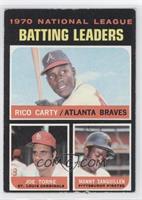 League Leaders - Rico Carty, Joe Torre, Manny Sanguillen [Good to VG&…